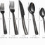 Set 40 Pzas Cubiertos Acero Inox Negro Grado Alimenticio