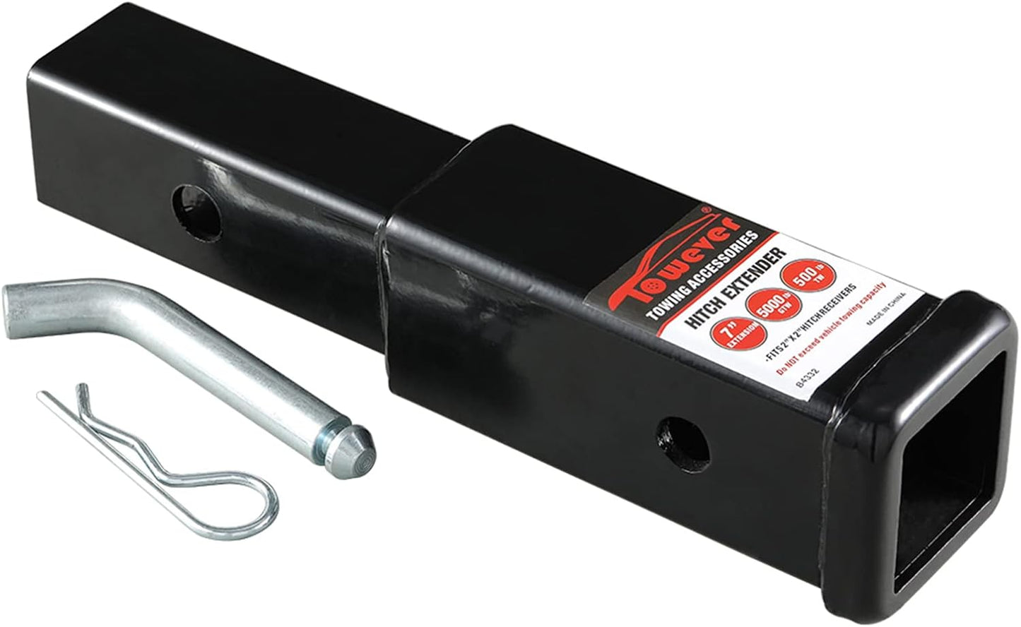 Enganche remolque con tubo 2" 17.78cm y perno 5/8"