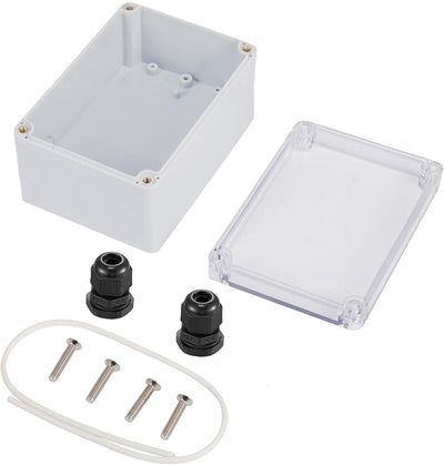 Caja conexión eléctrica plástico ABS IP65 2.7x2.3x1.3pulg