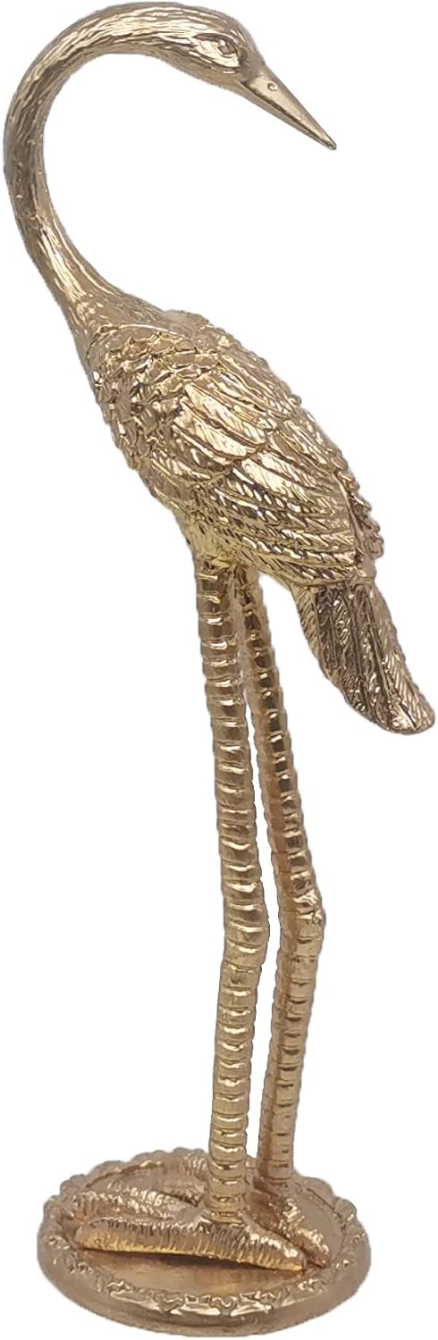 Soporte anillo metal dorado para exhibición hogar