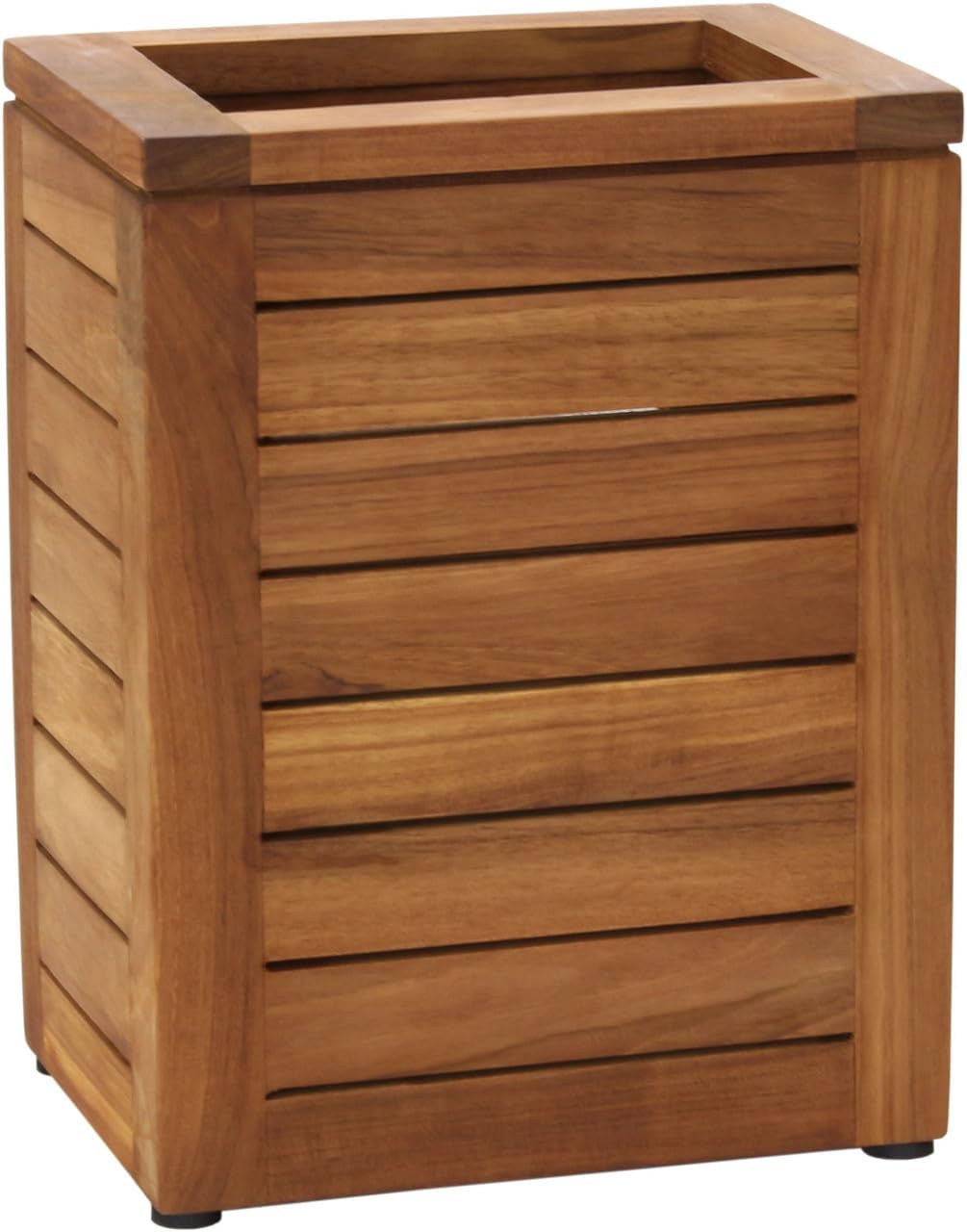 Cesta de Basura para Spa en Madera Teak de 6 Galones