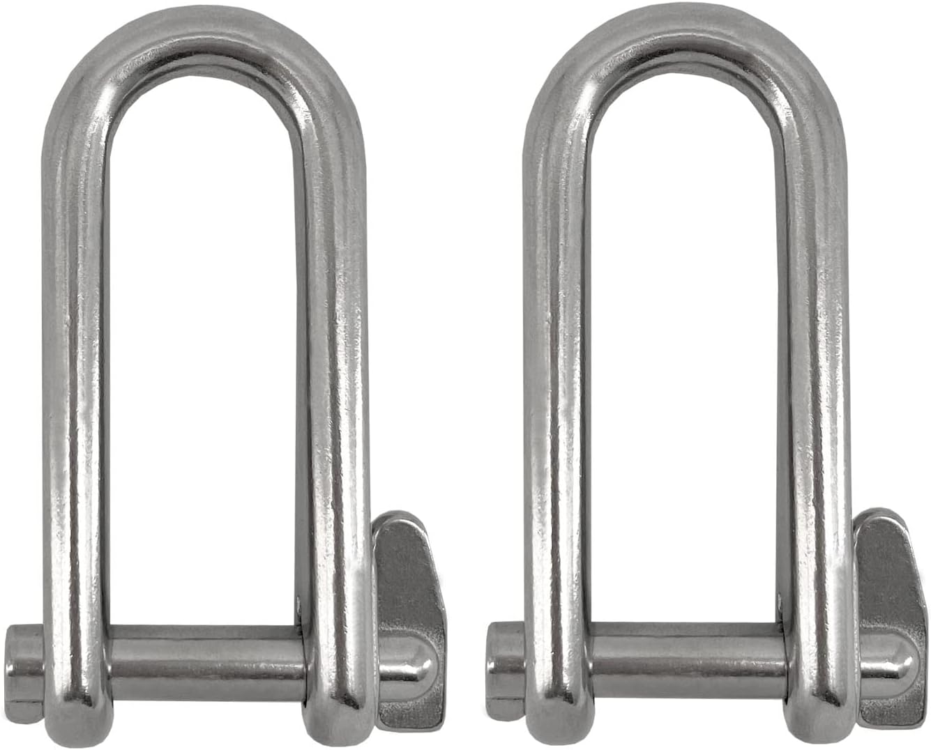 2 Unidades Grillete Acero Inox 5/16pulg Cadenas Anclaje Marino