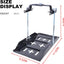 Kit soporte batería acero ajustable para coche barco