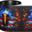 Taza café con bandera EE.UU. 11oz cerámica regalo oficina hogar