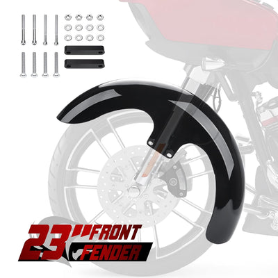 Guardabarros delantero 23pulg para Harley Touring Road King