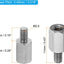 Separador PCB acero inox 20 pzas macho-hembra hex