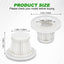 Filtro HEPA repuesto para aspiradora KMM LT-117C set 12
