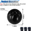 Pomo palanca cambios bola aluminio adaptadores M8 M10 M12 negro