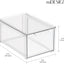 Almacenamiento baño plástico apilable cajón organiz. 4 pzas
