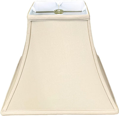 Pantalla cuadrada para lámpara 7x14x11,5 beige