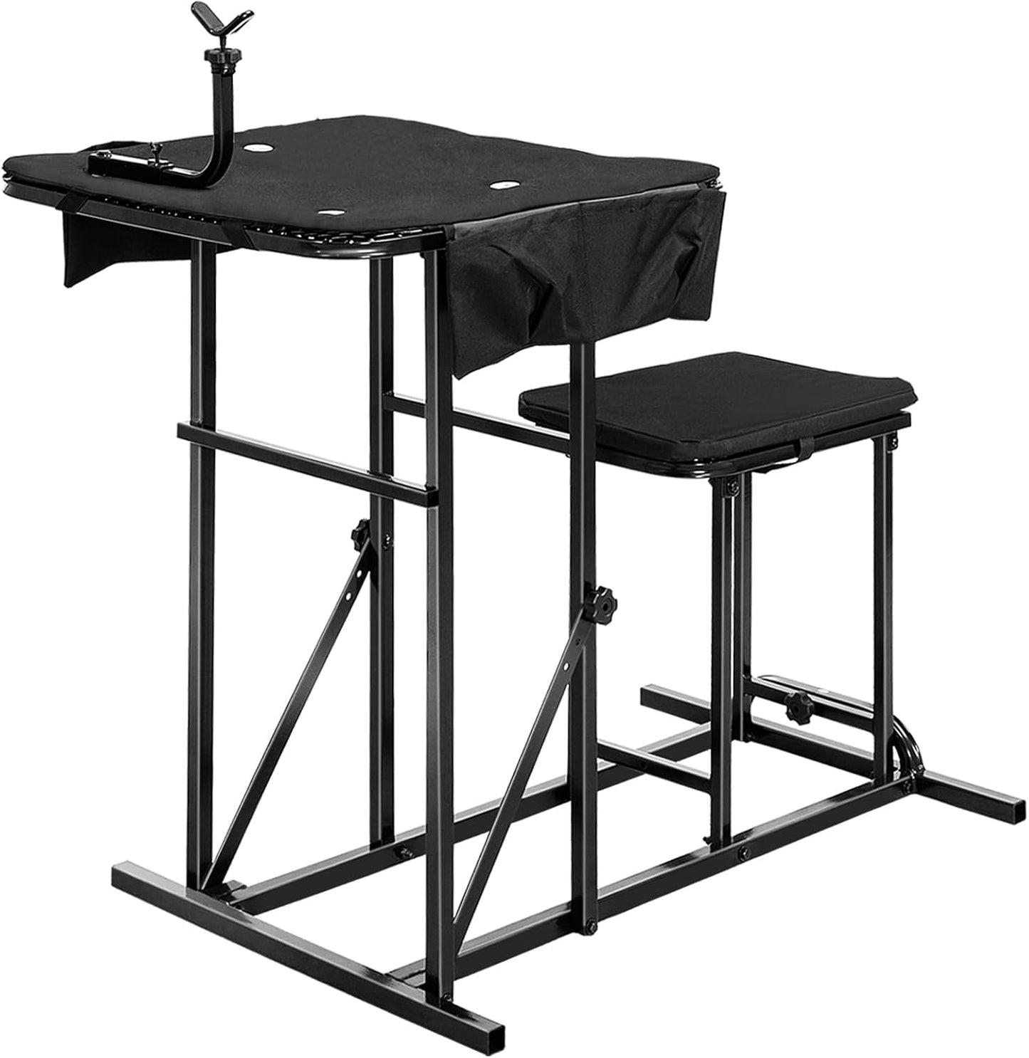 Banco tiro plegable mesa ajustable asiento acolchado