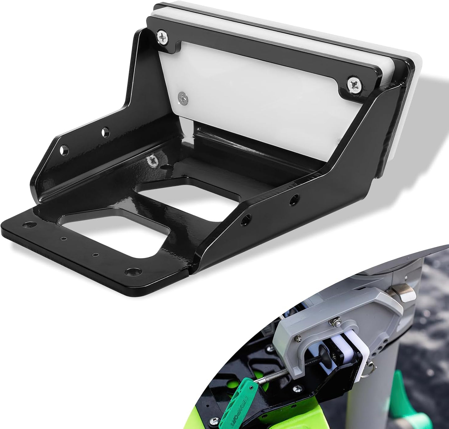 Soporte motor arrastre kayak aluminio 0.236pulg 3 HP