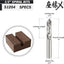 Broca enrutador CNC espiral compresión 1/2" 2" corte 4"