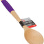 Set cucharas madera mango silicona 14pulg arcoíris