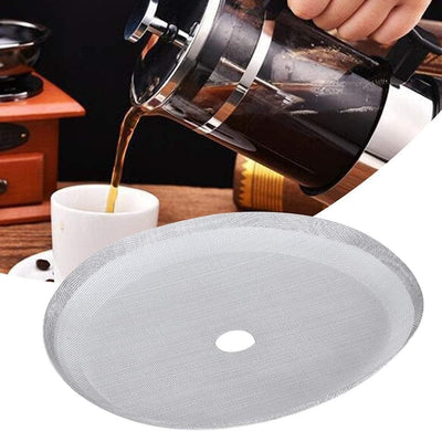 5 Pzas Filtro Cafetera Acero Inox 3" Universal