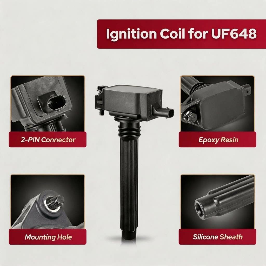 Set 6 Bobinas Encendido Iridio para Chrysler Dodge 3.6L V6