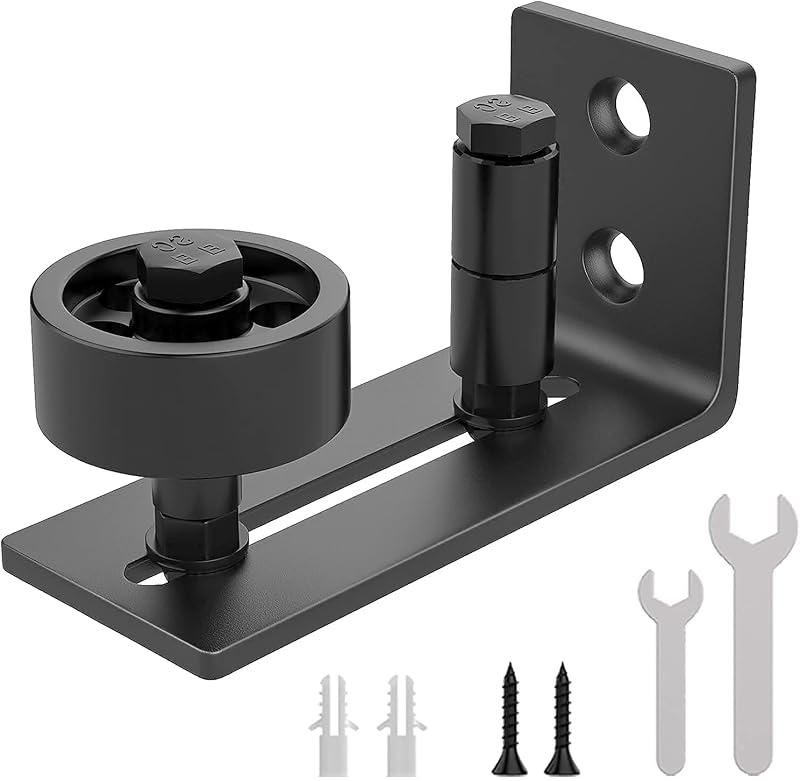 Manijas puerta corrediza granero 12" negras tirador dedo