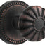 Pomos puerta bronce aceitado decorativo una cara aleación