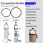 Junta tórica válvula alivio aire comp. filtros Hayward Swimclear