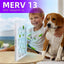 Filtro aire MERV 13 pack 6 para caldera 16x21x3/4