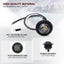 100 Focos LED Ámbar 3 Diodos Luces Gálibo Laterales