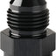 Adaptador 6AN hembra a 8AN macho aluminio negro