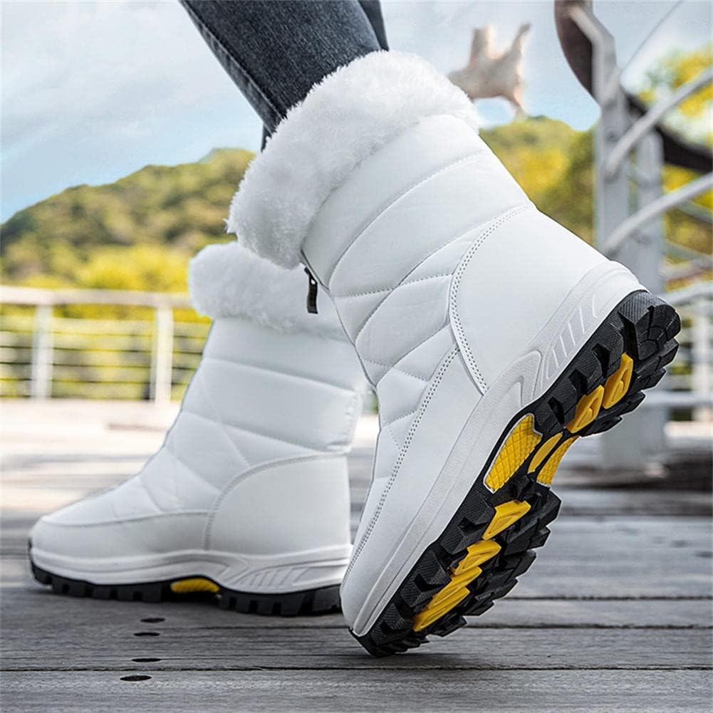 Botas nieve mujer antideslizantes forro sintético