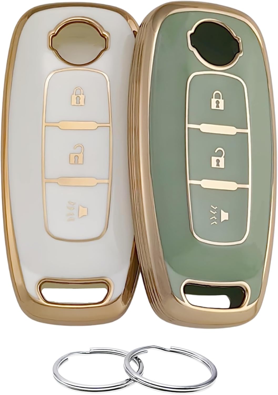 Funda llavero TPU comp Nissan Pathfinder Rogue Kicks