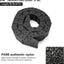 2 Cadena arrastre plástico negro 18x37mm 1m para CNC