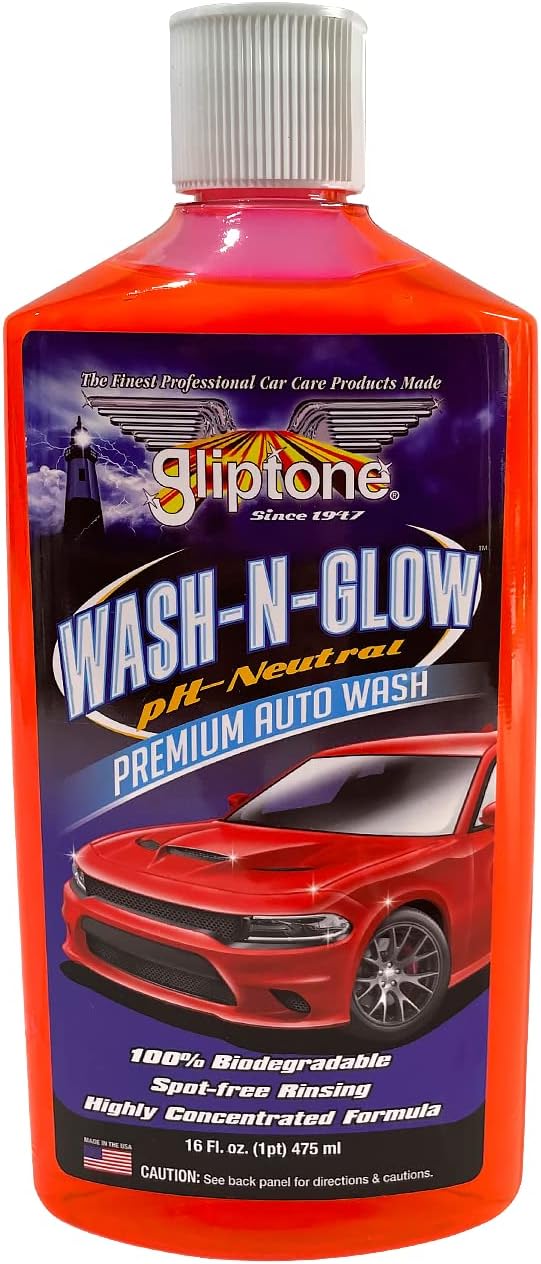 Jabón lavado auto 16oz pH neutro brillo potenciador