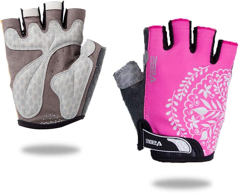 Guantes ciclismo mujer antiderrap cortos al aire libre