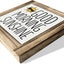 Placa madera texto Sunshine decoración escritorio estilo