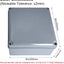 Caja conexiones eléctricas 8x8x4 pulg IP65 ABS