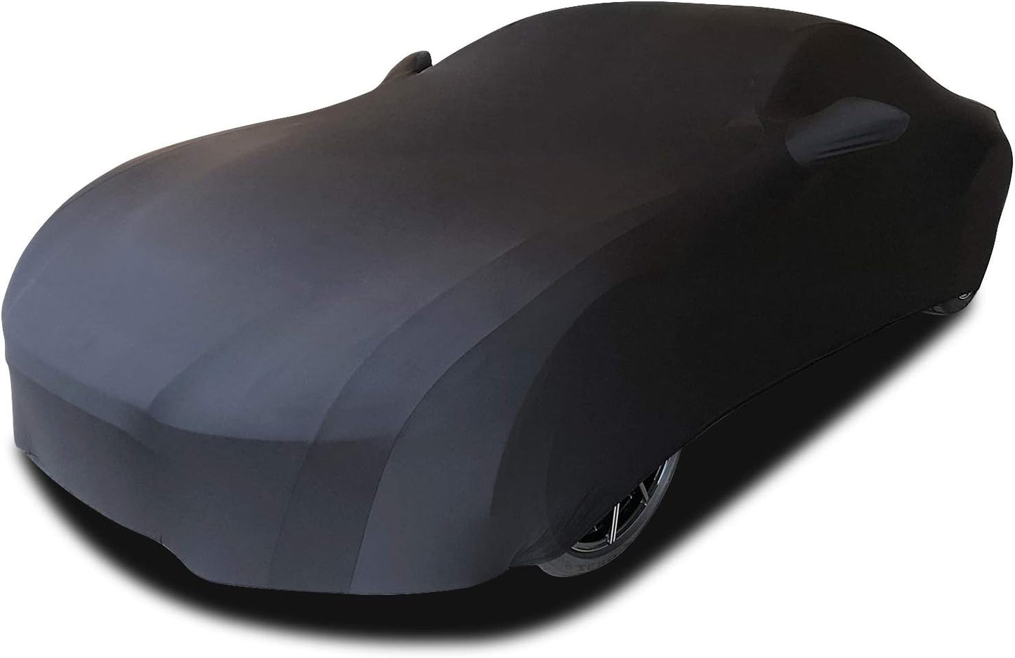 Funda coche elástica a prueba de polvo negro