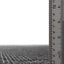 Alfombra rectangular 5x3ft x 7x1ft color negro/marfil