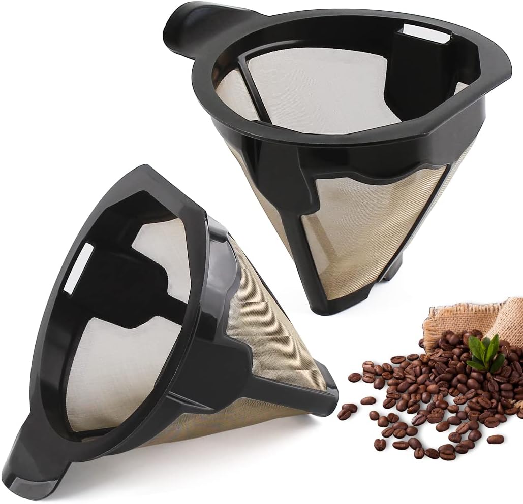 2 filtros permanentes reutilizables comp. cafetera Ninja