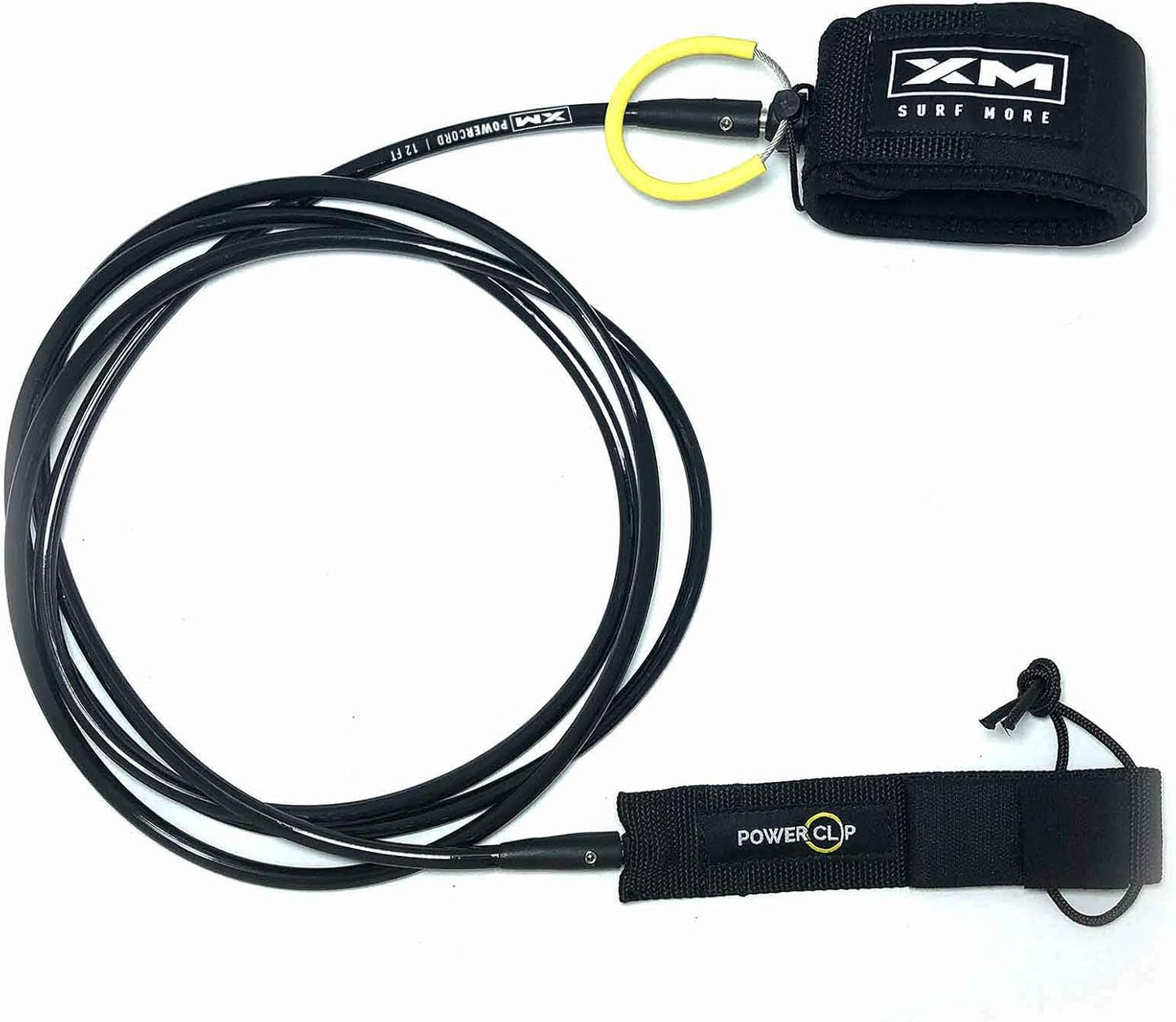 Correa tabla surf 6-20 pies con clip potencia y bolsillo