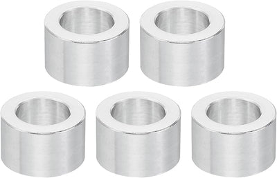 Espaciadores aluminio M12 5 pzas 0.49x0.79pulg