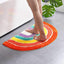 Alfombra arcoíris para puerta baño dormitorio sala juegos