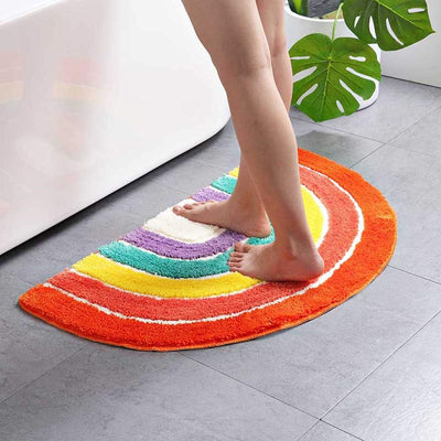 Alfombra arcoíris para puerta baño dormitorio sala juegos