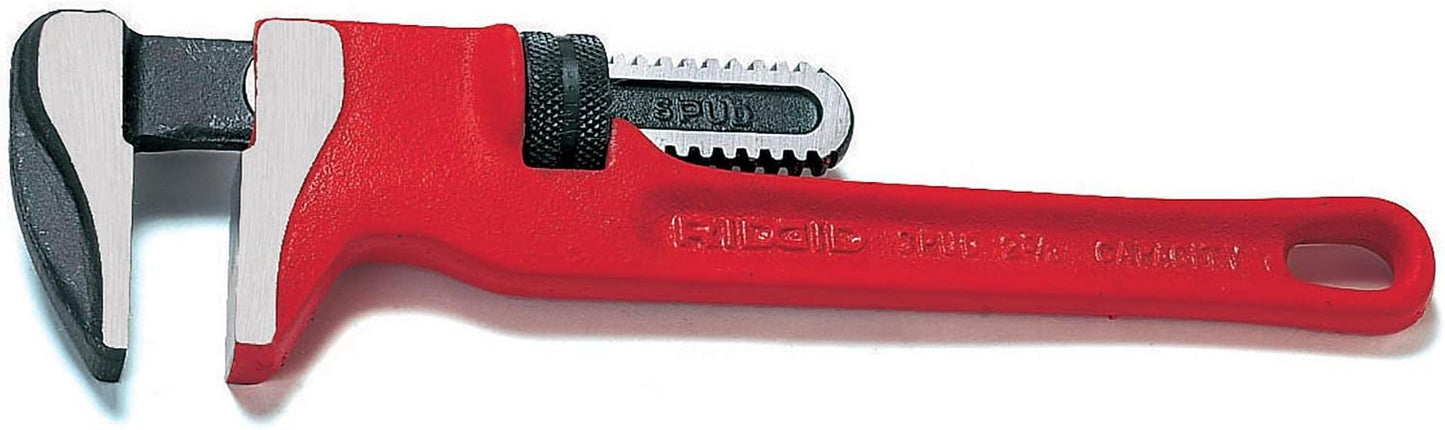 Llave mandril ajustable 12pulg roja tamaño completo