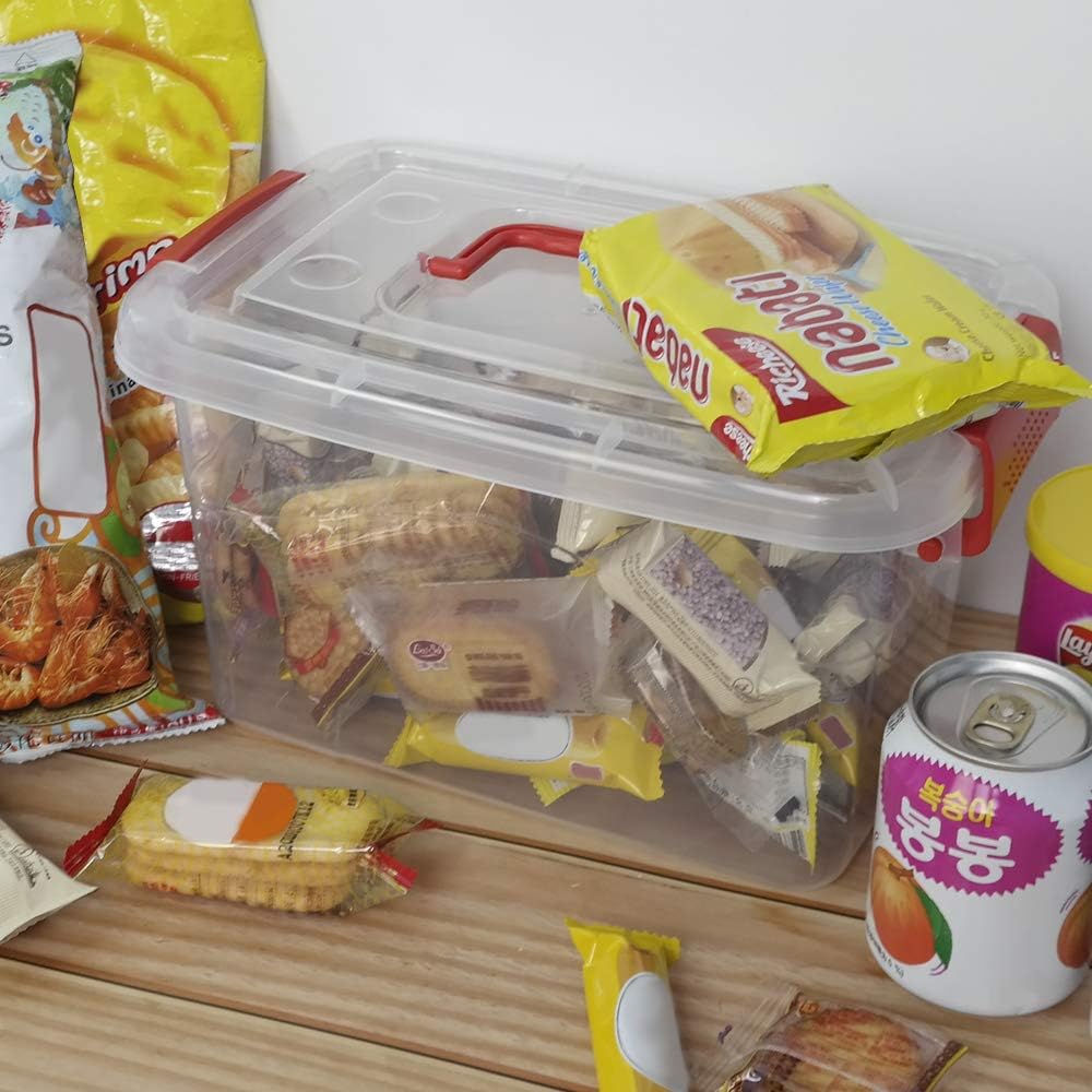 Caja plástico con tapa