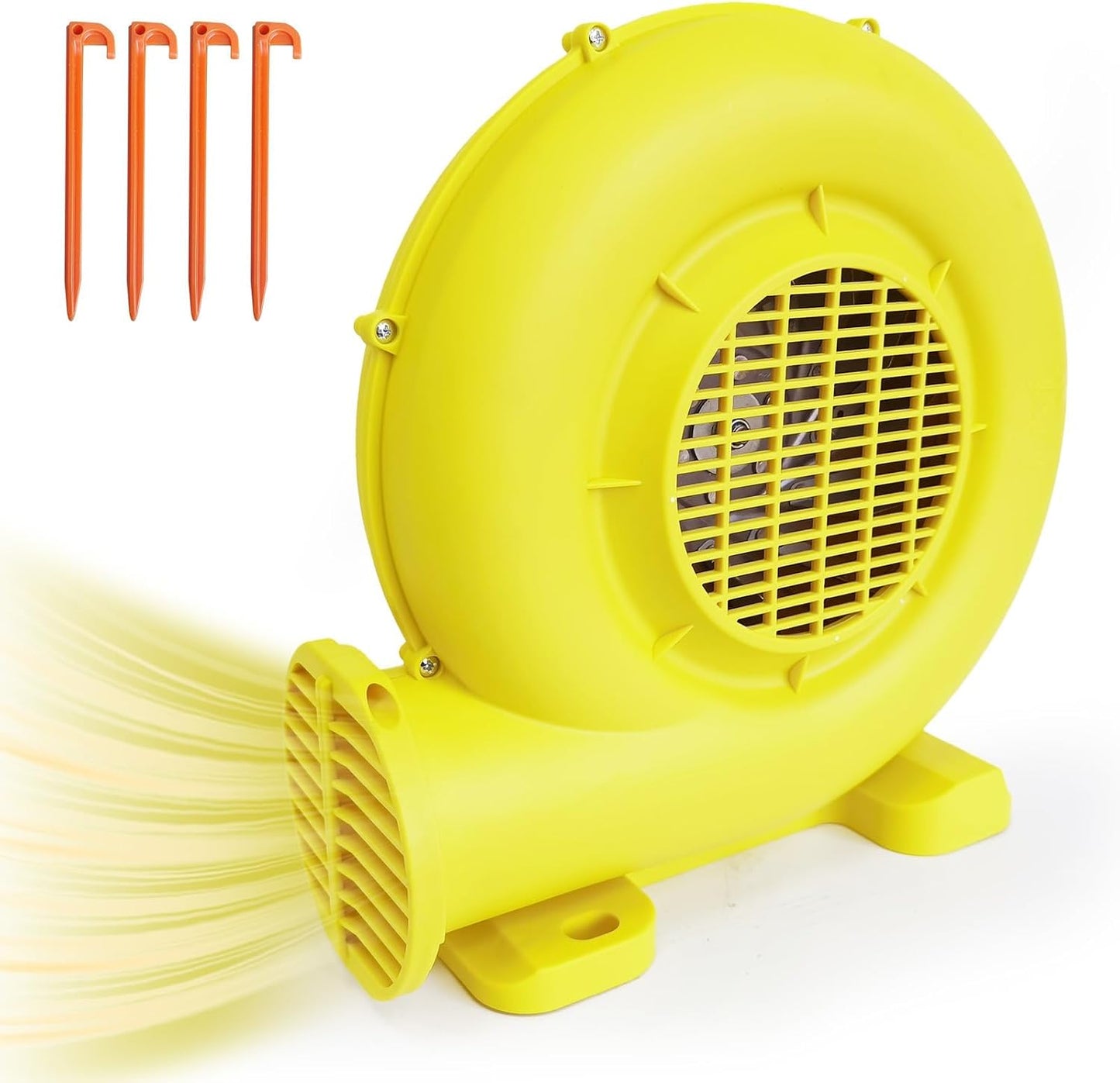 Soplador aire 550W para inflables casa burbujas toboganes