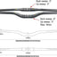 Manillar Carbono MTB 31.8mm 660mm Negro 3K Brillante