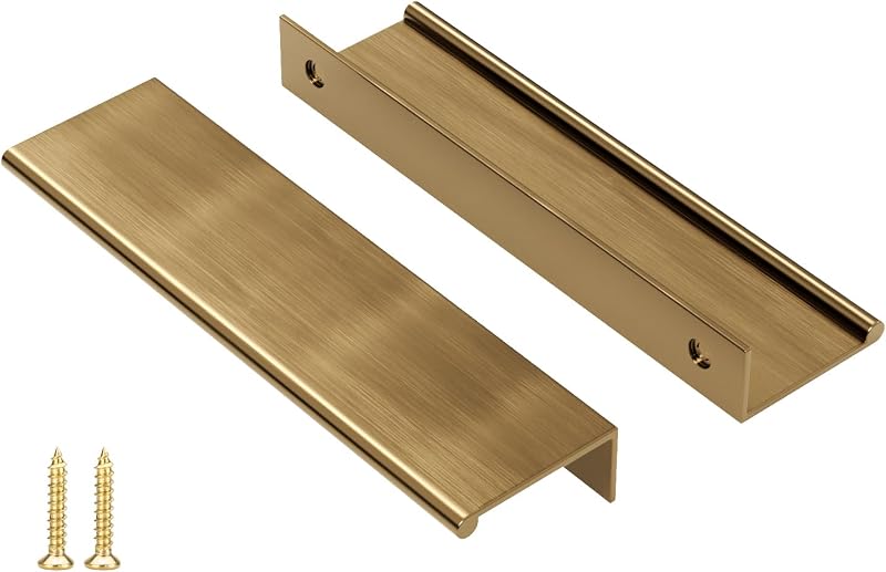 10 Manijas cocina 5" bronce champán tiradores cajones puerta
