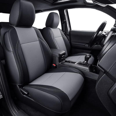 2 Fundas Asiento Delantero Tacoma 2016-23 Cabina Extendida