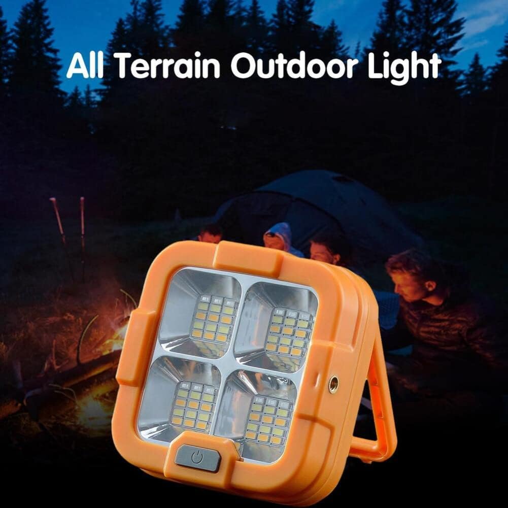 Lámpara LED solar recargable USB portátil