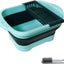 Lavabo plegable 10.5l con tapón drenaje para acampar