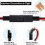 Cable extensión SAE 14 AWG conector rápido para solar RV
