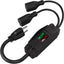 Cable extensión 2 vías 3 clavijas con interruptor NEMA 5-15P
